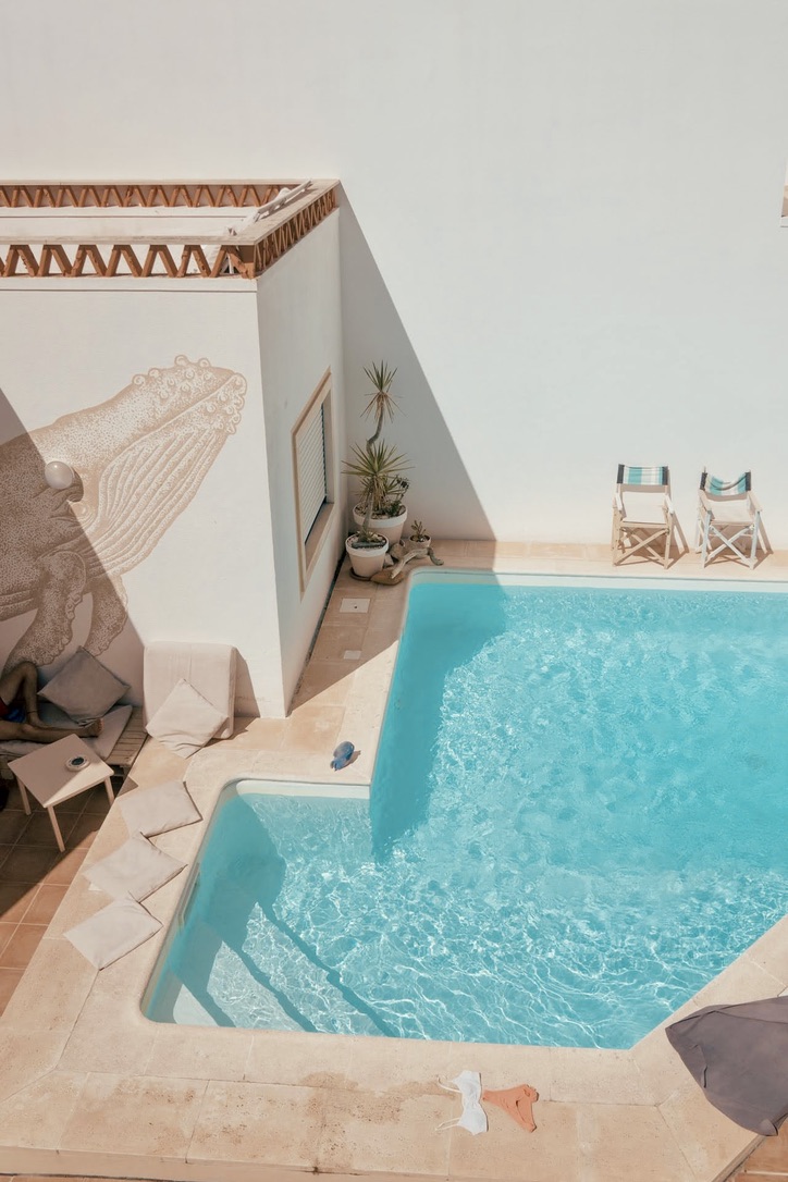 Villa with pool at Monkey Mind private retreat, Portugal